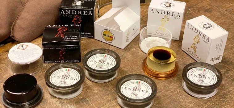 Sono arrivate da Scaramuzza le nuovissime colofonie Andrea