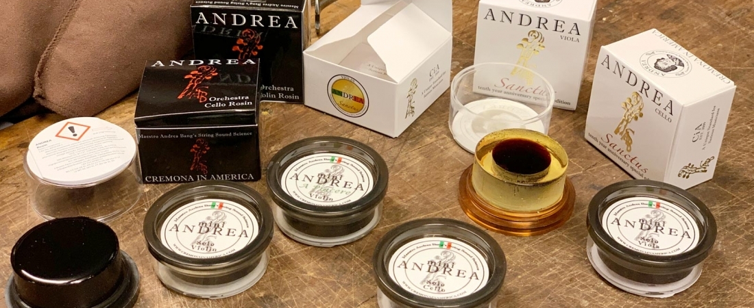 Sono arrivate da Scaramuzza le nuovissime colofonie Andrea